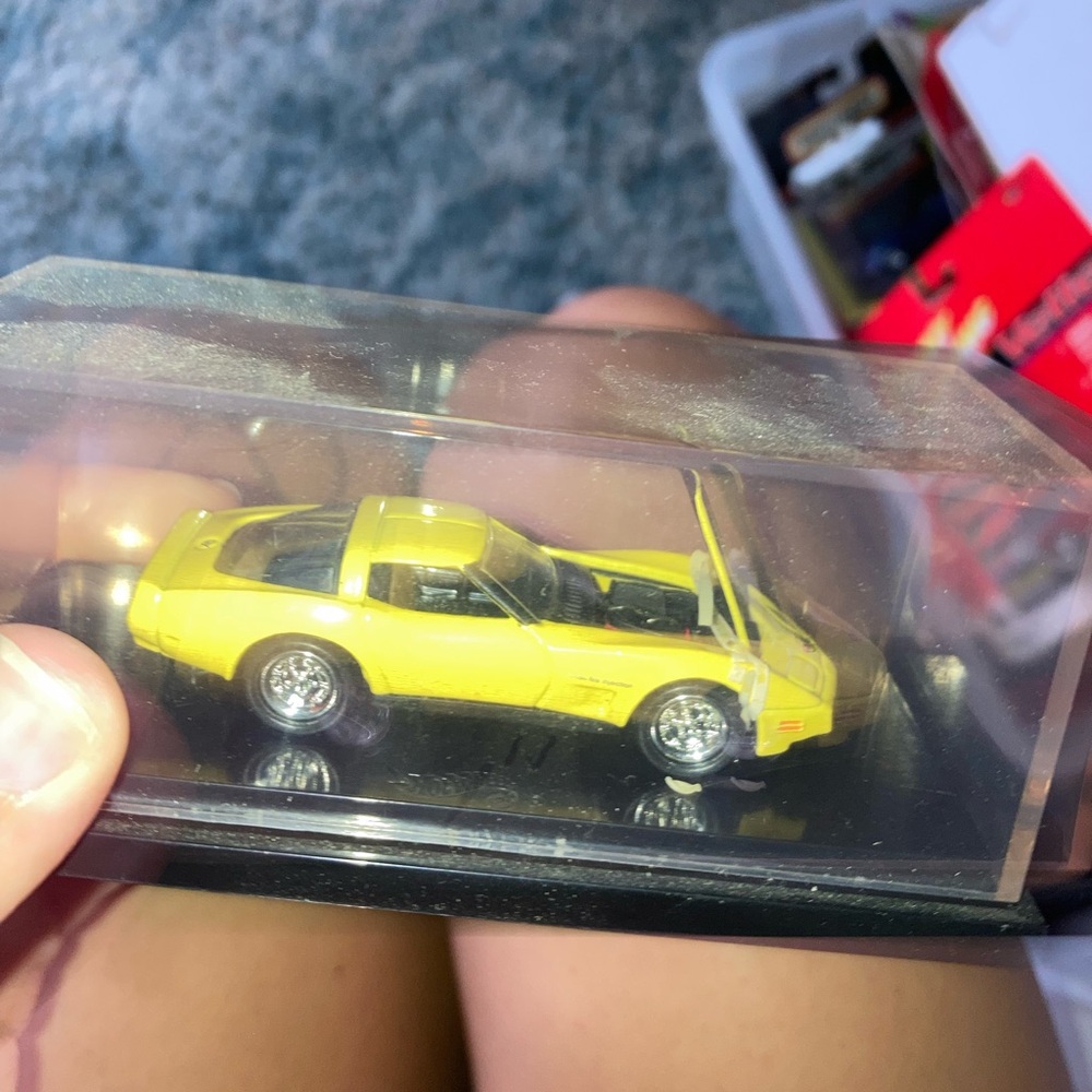 Yellow Die-Cast Toy Car